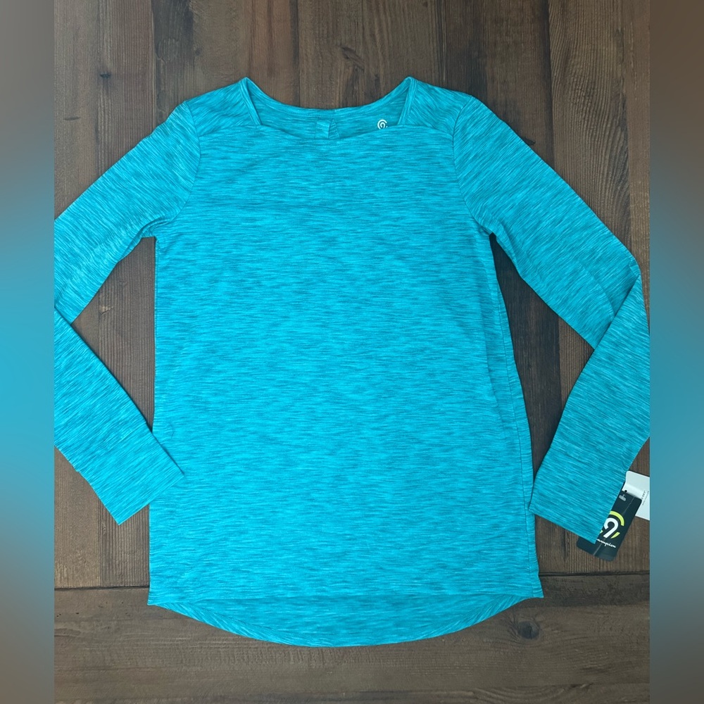 NEW WITH TAGS Champion Girl Athletic Long Sleeve Top size XL (14-16)